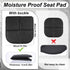 Ptwola Backpacking Portable Seat Cushion Sponge Camping Sitting Pad Folding Seat Pad Mat Comfort Thick Travel Stadium