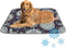 Generic Dog Cooling Mat Indoor Ice Silk Cooling Matts for Dogs Peacock Pattern