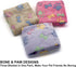 1 Pack 3 Puppy Blankets Fluffy Premium Fleece Cute Bone Print Warm Sleep Mat for Small Dogs & Cats, Small (23"x15")