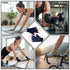Xelsluthe 2 Pairs Yoga Gloves, Yoga Hand Grips Non Slip Fingerless for Women and Men, Silicone Grip Pilates Gym Workout