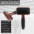 Kenchii Slicker Brush (Small) for Grooming Pets