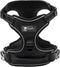 Dog Harness No-Pull Adjustable Vest - 3M Reflective Oxford Material for All Sized Dogs (Small, Black)