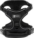 Dog Harness No-Pull Adjustable Vest - 3M Reflective Oxford Material for All Sized Dogs (Small, Black)