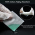 Gun Cleaning Supplies, 2'' Patches and 6'' Swabs for .30-45 Caliber Cleaning Kit