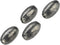 Evike Fishing - Bullet Egg Sinker Weights (Size: 1oz / 4 Pack)