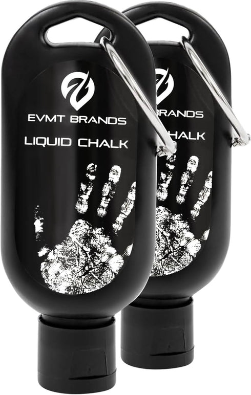 Liquid Chalk, Mess Free Gym Chalk for Weightlifting, Rock Climbing, Sweat Resistant for Stronger Grip