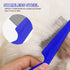 2 Packs Pet Hair Comb, 2 in 1 Multifunctional Pet Hair Comb for Grooming and Dehairing Face and Paws (Blue)
