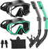 AQUA A DIVE SPORTS Snorkeling Gear for Adults Youth Kids, Snorkel Mask Set, Diving Mask Scuba