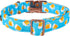 MR. CHUBBYFACE Spring Summer Dog Collar, Cute Blue Beer Collar for Small Medium Large Dogs