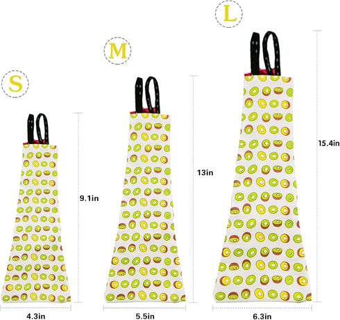 Washable Fruit Print Diapers for Poultry - Kiwi, Medium Size
