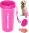 Dog Paw Cleaner, Large Pink
