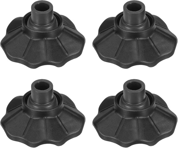 Patikil 0.59 Inch Chair Foot Cover, 4 Pack Non-Slip Camping Chair Cap