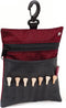 Golf Tee Bag - Store Tees, Golf Balls, Scorecard, and Pencil - Great Gift for Golfers!