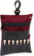 Golf Tee Bag - Store Tees, Golf Balls, Scorecard, and Pencil - Great Gift for Golfers!
