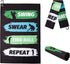 Funny Golf Towel - Printed Microfiber Towels with Clip, Golf Accessories for Men and Women