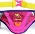 Hydration Running Belt with 4 BPA Free Water Bottles, Fits iPhone 8, X & Similar Phones, Reflective Gear