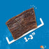 (1 LB) Jack&Pup Beef Gullet Bites Gullet Jerky for Small, Medium Dogs, Single Ingredient Beef Esophagus Dog Treats