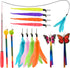 Cat Toys for Indoor Cats, 13 Packs Interactive Cat Wand Toy Set
