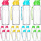 Tioncy 20 Pieces Plastic Water Bottles for Kids | 17 oz Reusable Leakproof Drink Bottles for Outdoor