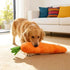 Generic (29.5inch) Giant Carrot Dog Toy, Puppy Teething Toy with Squeaker & Crinkle, Indoor Outdoor Play