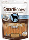 SmartBones 10 Count Rib and Wing Chews, No Artificial Colors or Preservatives, Fun Shaped Triple Flavor Treat