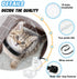 8 Set Trimming(L Pcs Cat Muzzle with Adjustable Cat Bathing Bag Breathable Clear Muzzle Pet Grooming Brush Tick Remover