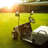 Newest Golf Cart Mirrors, 16.5" Panoramic Rear View and Folding Side Mirrors for Club Car