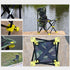 33x33cm) Zerodeko Foldable Chair for Outdoor Activities Lightweight Oxford Fabric Stool for Camping Fishing Travel