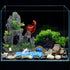 Extra Large Aquarium Decoration - Tall Rock Thematic Ornaments, Mountain View Stone, Tree House Cave Fish Tank Decor