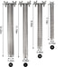Hypeety Bird Parrot Perch Rod Stand for Conure Cockatiel Parakeet Cage Accessories, Stainless Steel, 11.79 x 0.98 inch