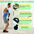 Resistance Bands Set with Yellow Handles, Fitness Bands with Door Anchor, Ankle Straps for Home Gym Workout