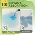 IMMCUTE 100 Count 22"x23" 6-Layer Premium Puppy Pads, Dog Pee Pads Ultra-Soft Heat-Sealed, Leak-Proof & Super Absorbent