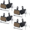 Zonon 4 Pairs Bike Brake Pads, Compatible with TRP Tektro Shimano Deore High-Performance Mountain Bike Disc Brakes