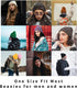 ZOORON Knit Beanies Hats for Men Women Winter Cuffed Beanies Hats Men's Women's