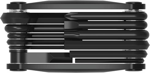 LEZYNE RAP II Bicycle Multi-Tool 12 in 1, Compact Bike Tool with Anti-Corrosion Bits, Hex, Phillips, Flathead