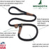 Mendota 3/8" by 6' Slip Lead, Small, Pride