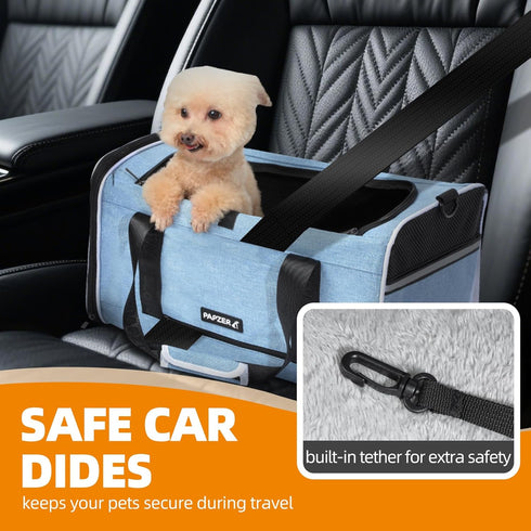 18x11x11 Inch Top Loading Medium Cat Carrier with Privacy Curtain, Soft-Sided Small Pet Travel Crate Vet Approved
