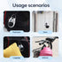Snowboard Lock Cable Lock: 3 Digit Adjustable Combo Mini Ski Lock with 29.5-Inch Steel Cable