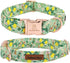 Lionheart Glory Premium Floral Dog Collar, Adjustable Soft Collars for X-Small Small Medium Large Dogs