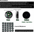 25-Pack 20mm Mini Liquid Filled Compass - Pocket Sized Directional Compass for Hiking, Camping, Survival, Outdoor