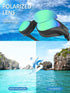 Unisex-Adult Polarized Swim Goggles, Anti-fog Leak-proof Clear Vision for Men and Women Underwater
