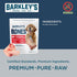 Frozen 4 Count (3 Pack) Barkleys Bag Beef Marrow Bones, Dog Treats, Single Ingredient Center Cut Beef Bone, Raw Natural