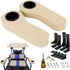 XUANYUDG0769 Golf Cart Armrest with Cup Holder for EZGO TXT, Club Car DS Precedent, Yamaha Rear Seat Kit