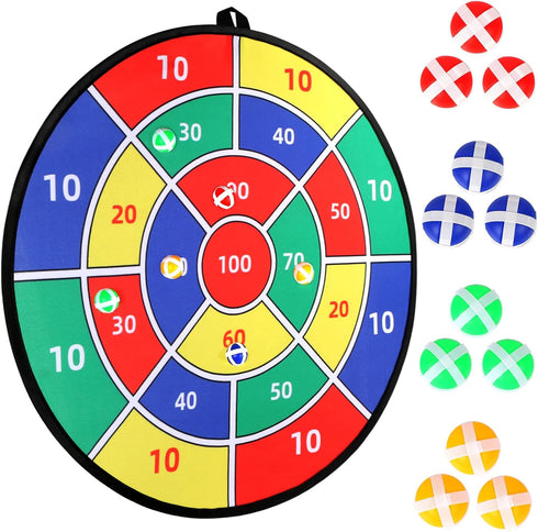 Toys Gifts for Kids Boys Daughter Son Birthday 29" Large Dart Board