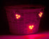 Schwinn Kids Bike Basket with Light-Up Flowers, Motion Activated, Fits Most Handlebars, Easy to Install