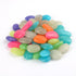 Glow in The Dark Pebbles, Decorative Glow Stones for Fish Tank Aquarium Gravel, DIY Garden Gifts Decoration (Big Size,