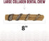 Icelandic+ Beef Collagen Dental Chew Stick Wrapped with Fish 8" Dog Treat