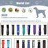Wide Blades for Dog Grooming Compatible with Andis, Oster A5, Wahl KM10 Clippers, Stainless Steel Blades for Animals