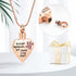 memorial jewelry Forever in My Heart, Pet Cremation Jewelry for Ashes of Dog/Cat, No Longer by My Side Funeral Keepsake