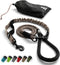 Heavy Duty Rope Bungee Leash for Large Medium Dogs, Anti-Pull, No Slip Reflective (Brown, Bungee Leash- 5.5 Ft)